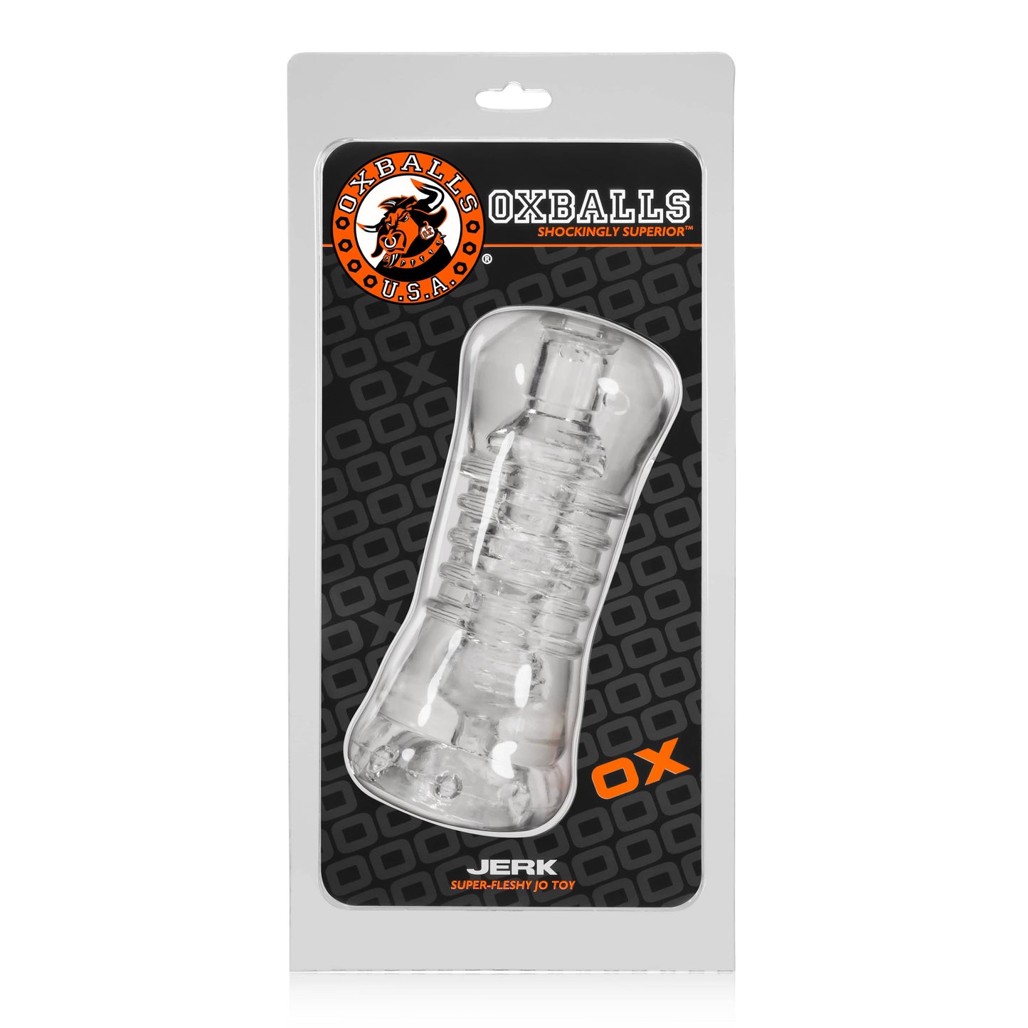 Atomic Jock Jerk Masturbator (Clear) – Soft TPR Rubber Masturbator > Sex Toys For Men > Masturbators Cup - Tophatter Daily Deals