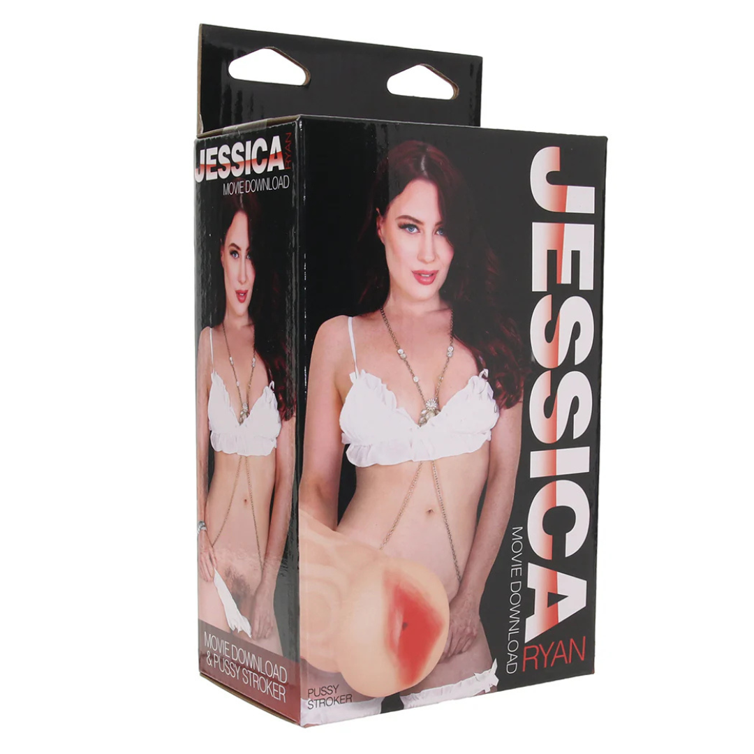 Jessica Ryan Realistic Pussy Stroker Toy – Plush Squeezable Stroker > Sex Toys For Men > Masturbators > Pornstar - Tophatter Daily Deals