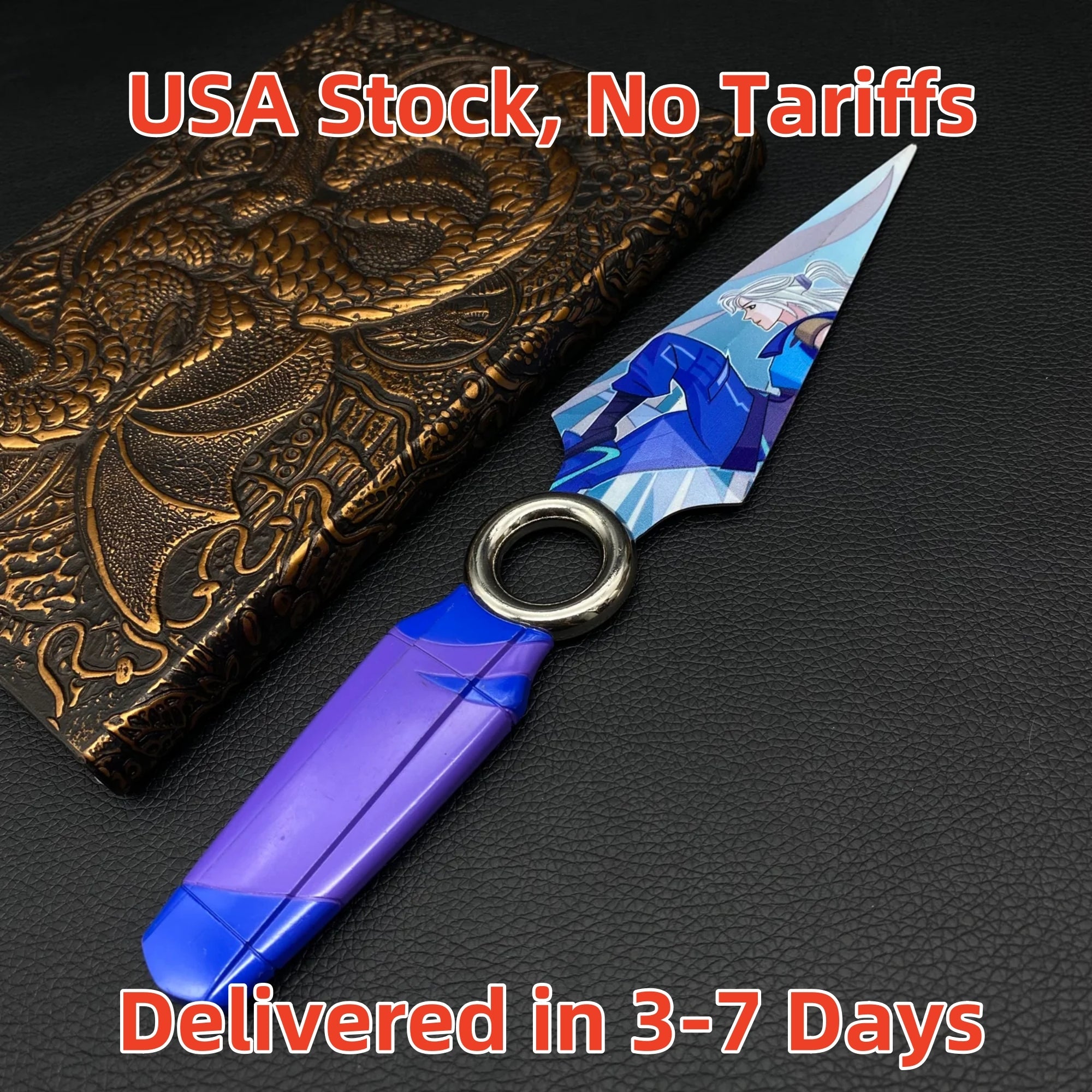 Jett Go Volume 1 Kunai Metal Prop USA Only Jett Kunai Only - Tophatter Daily Deals