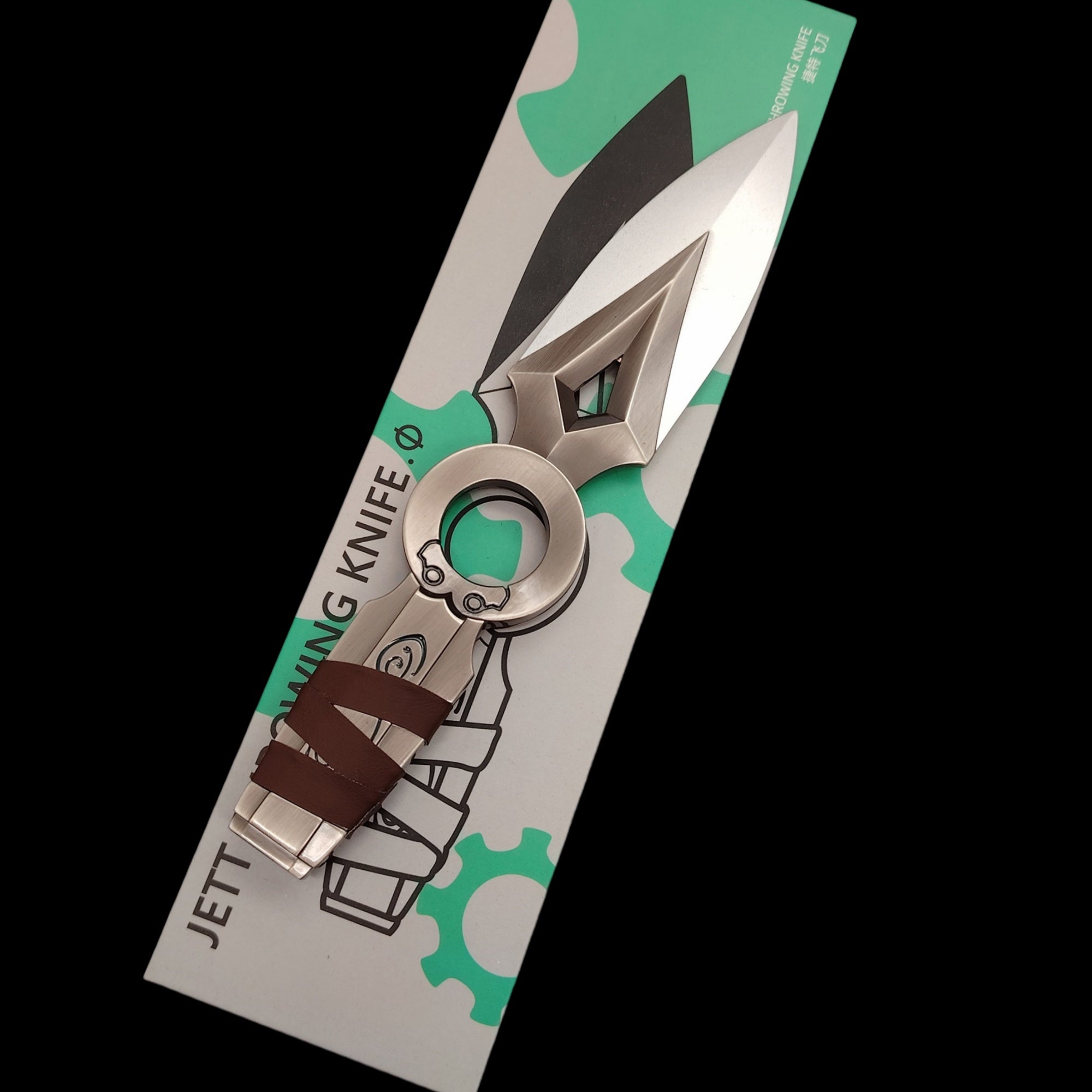 Jett Kunai Metal Jett Throwing Knife Life Size Blunt Blade Replica - Tophatter Daily Deals