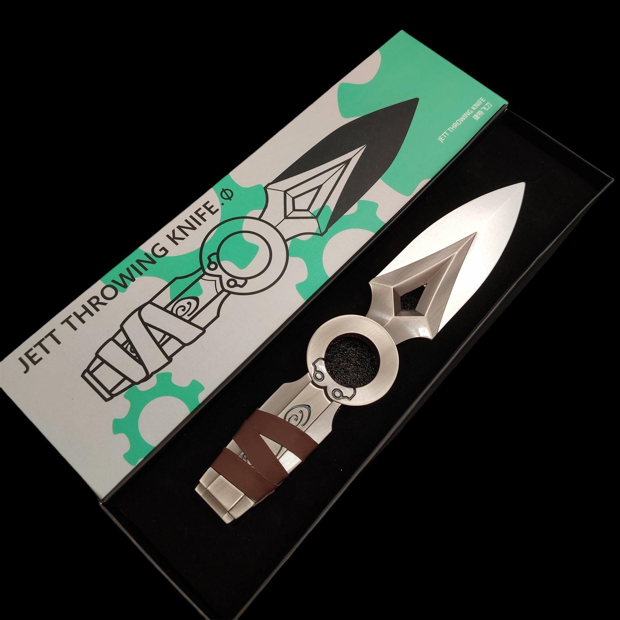 Jett Kunai Metal Jett Throwing Knife Life Size Blunt Blade Replica Jett Kunai - Tophatter Daily Deals