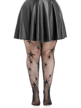 Star Net Tights – Nylon Spandex Tights > Clothes > Hosiery > Pantyhose & Tights - Tophatter Daily Deals
