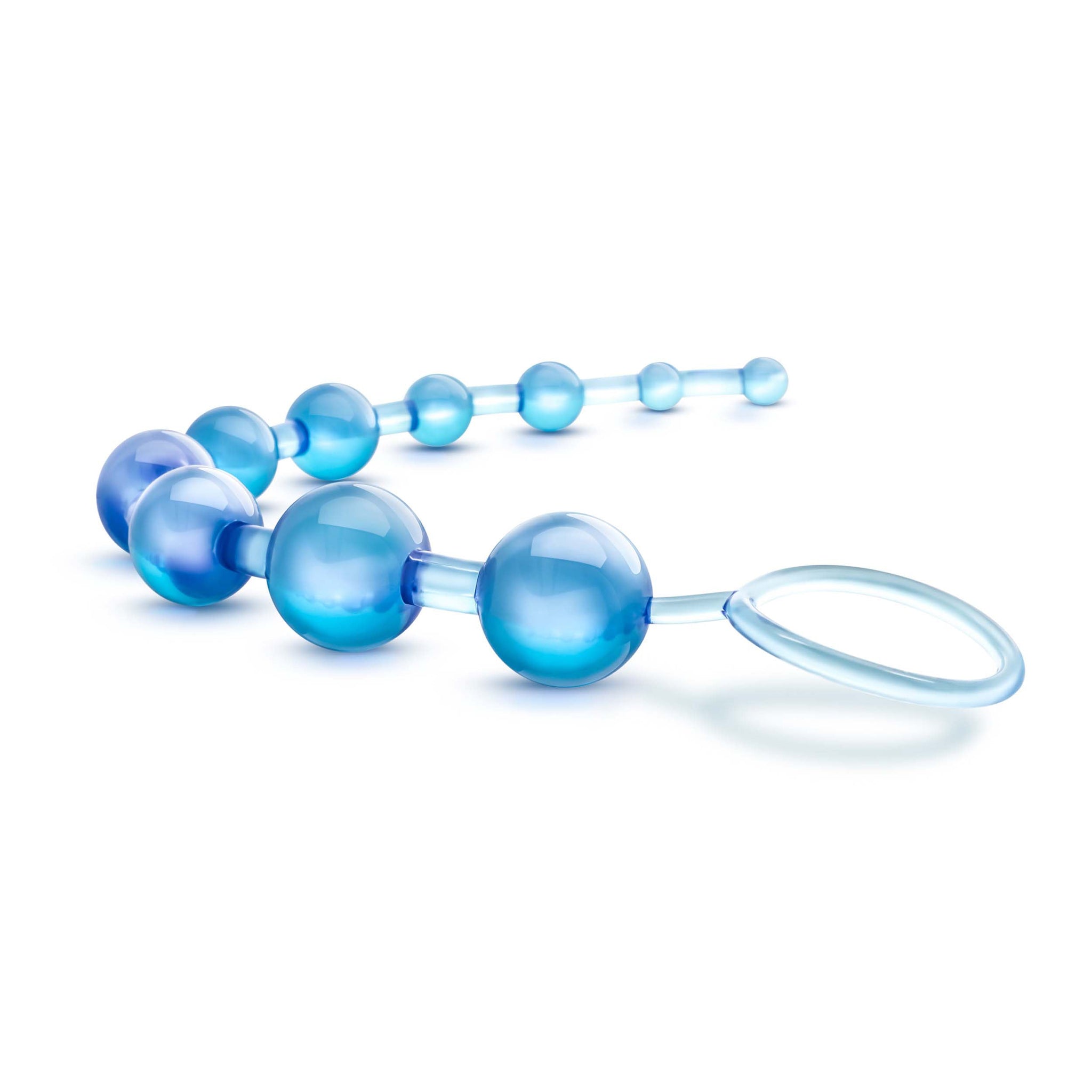 B Yours Basic Beads Blue 10 Gradual Beads > Anal Range > Anal Beads - Tophatter Daily Deals