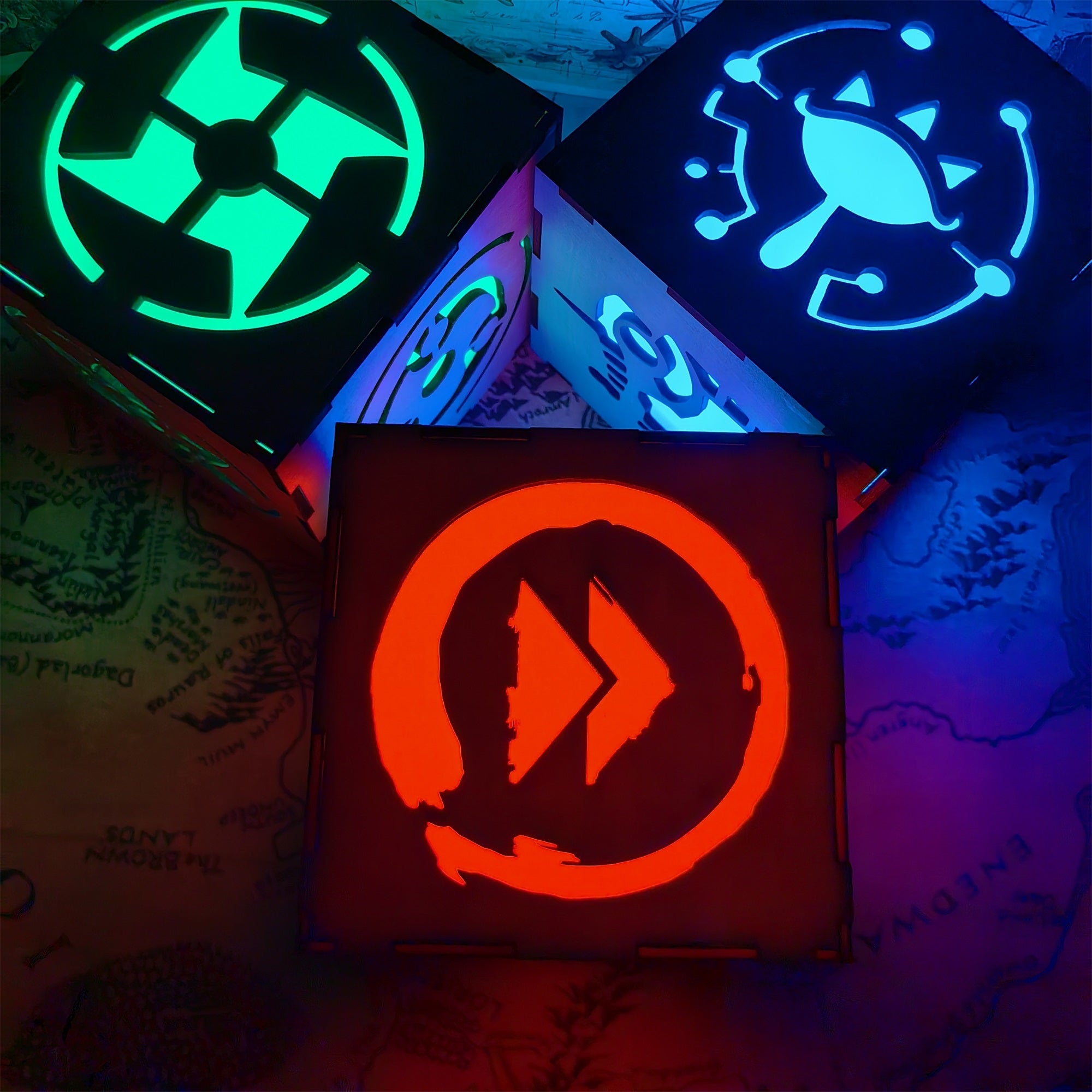 Samurai Mask Inspired Wooden Lantern Desk Decor - Tophatter Daily Deals