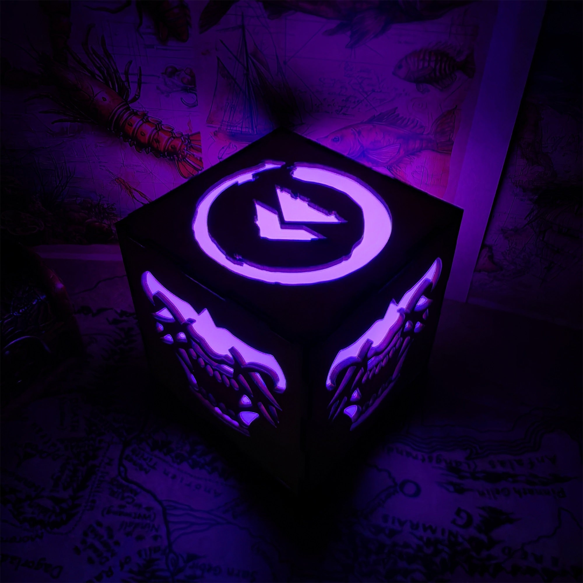 Samurai Mask Inspired Wooden Lantern Desk Decor - Tophatter Daily Deals