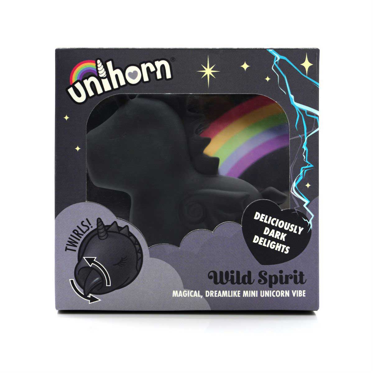 Wild Spirit The Lashing Tongue One – Mini Unicorn Vibrator with 10 Speeds and Motions > Vibrators > Ladies > Clitoral Vibrators and Stimulators - Tophatter Daily Deals