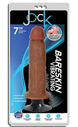 Jock 7 Inch Bareskin Vibrating Dong No Balls Latte Color > Vibrators > Realistic Vibrators - Tophatter Daily Deals