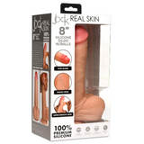 Jock 8 Inch Realistic Skin Silicone Dildo with Balls > Dildos > Realistic Dildos - Tophatter Daily Deals