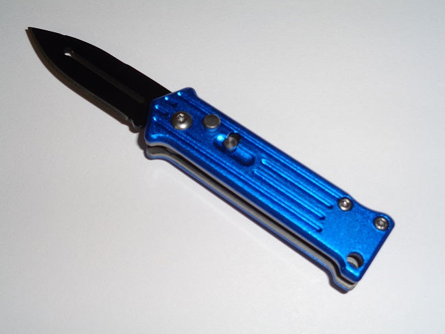 Mini Joker Automatic Knife Cali Legal Switchblade - Asst. colors Knife-Auto - Tophatter Daily Deals