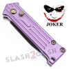 Mini Joker Automatic Knife Cali Legal Switchblade - Purple Knife-Auto - Tophatter Daily Deals