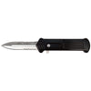 Cupid (Joker) OTF Automatic Knife Single Action Black Serrated Knife-OTF - Tophatter Daily Deals