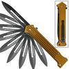 Joker Why So Serious Spring Assisted Knife Bronze Jumbo 6 Inch Closed - Tophatter Daily Deals