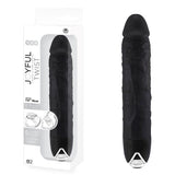 Joyful Twist 7.5 Inch Silicone Vibrator Black > Vibrators > Realistic Vibrators - Tophatter Daily Deals