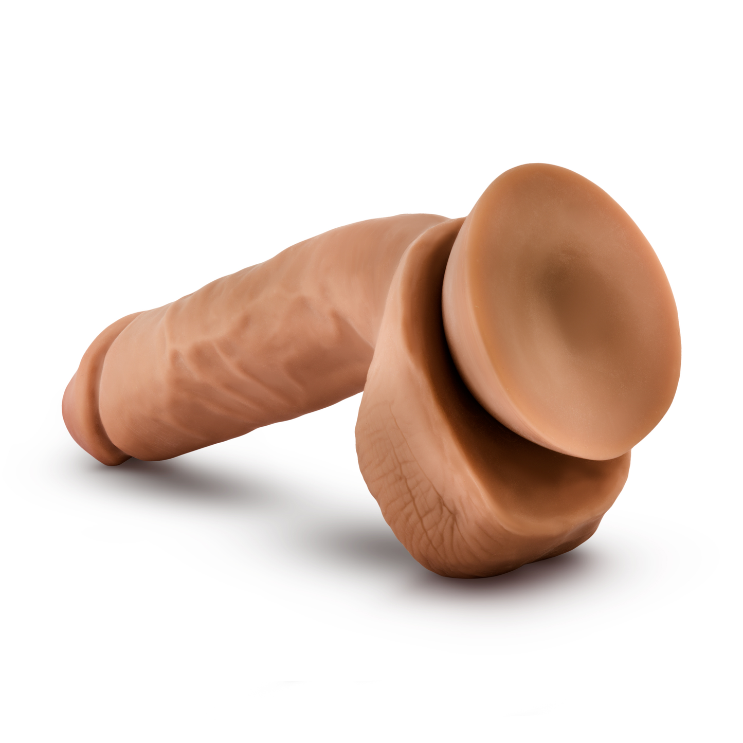 Dr. Skin Glide (Mocha) – 8.5 Inch Self-Lubricating Dildo With Balls > Dildos > Realistic Dildos - Tophatter Daily Deals