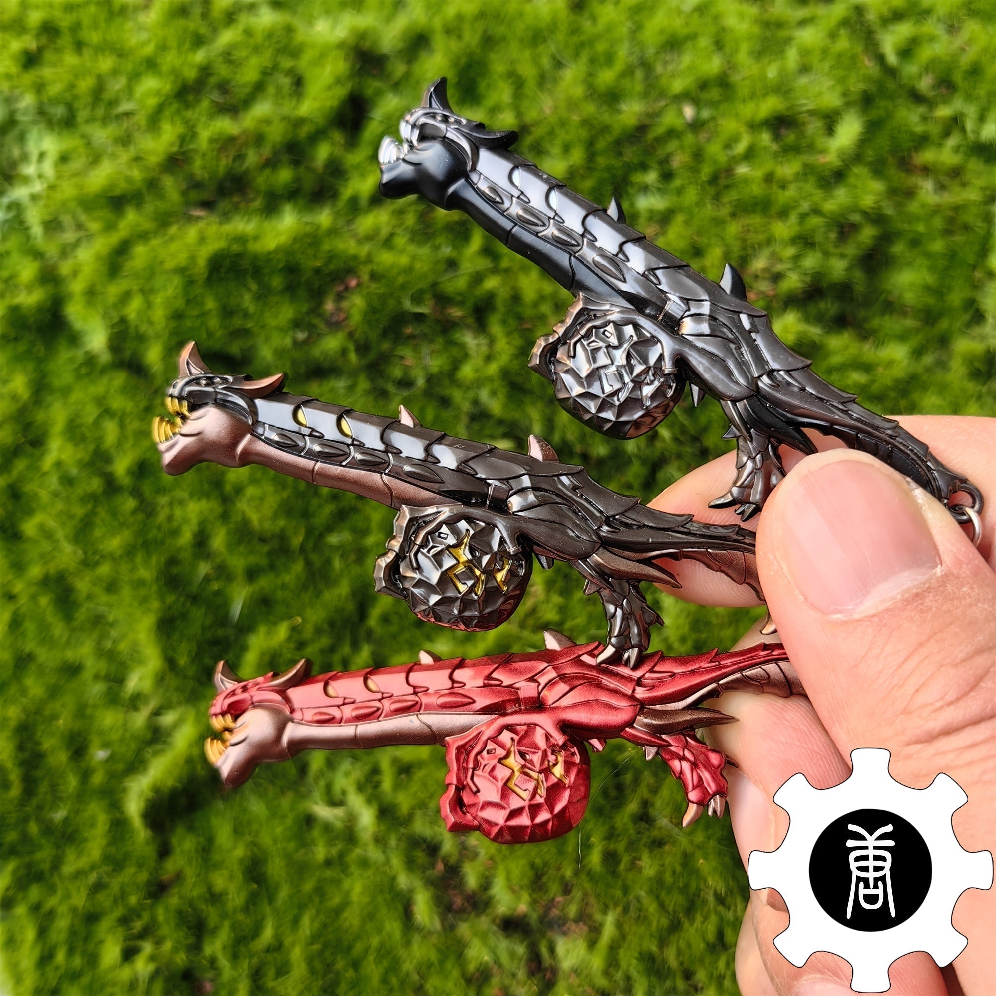 Elderflame Judge Skin Gun Keychain Backpack Decor Cool Gift 3 In 1 Pack 3 In Pack - Tophatter Daily Deals