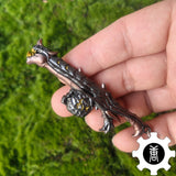 Elderflame Judge Skin Gun Keychain Backpack Decor Cool Gift 3 In 1 Pack Brown - Tophatter Daily Deals