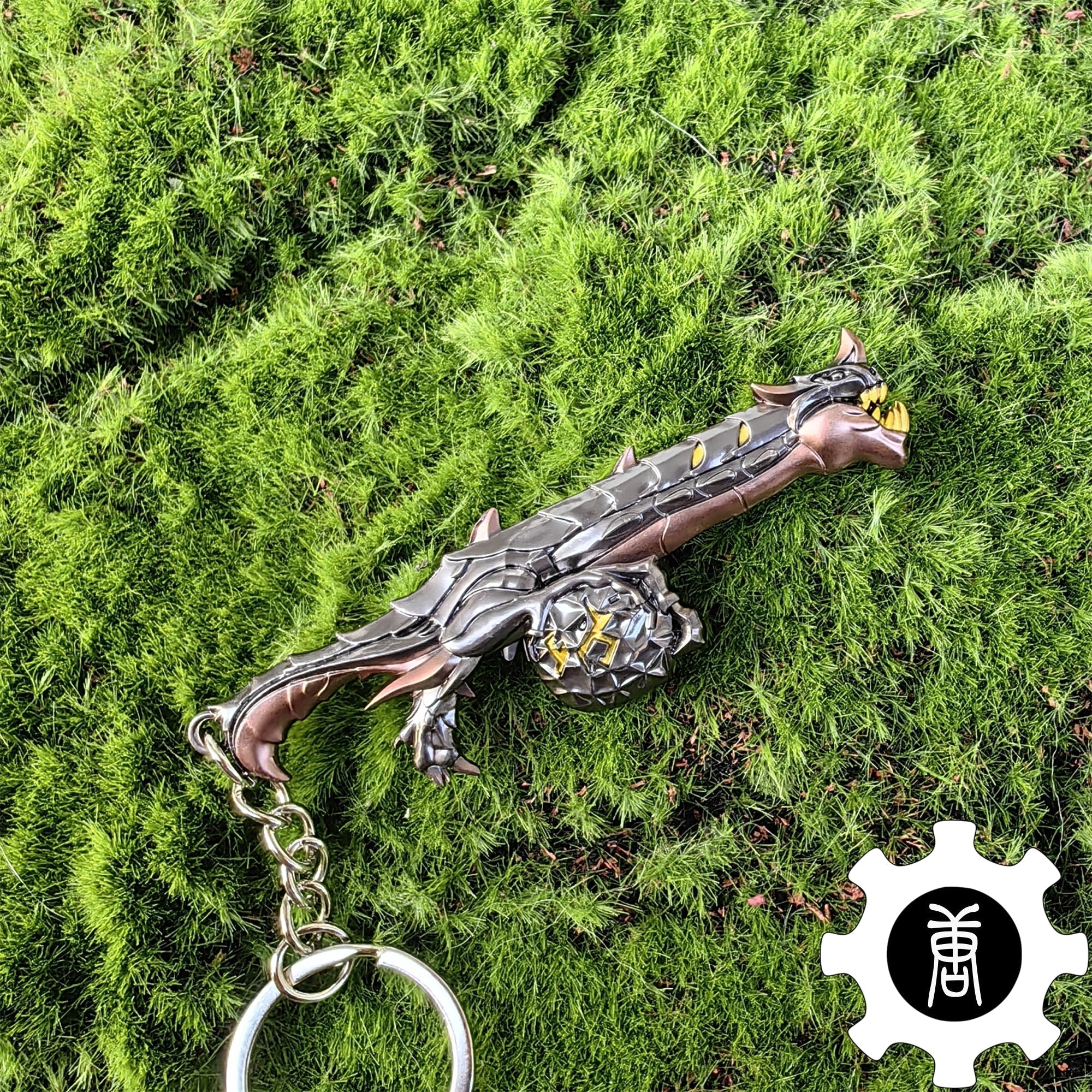 Elderflame Judge Skin Gun Keychain Backpack Decor Cool Gift 3 In 1 Pack - Tophatter Daily Deals