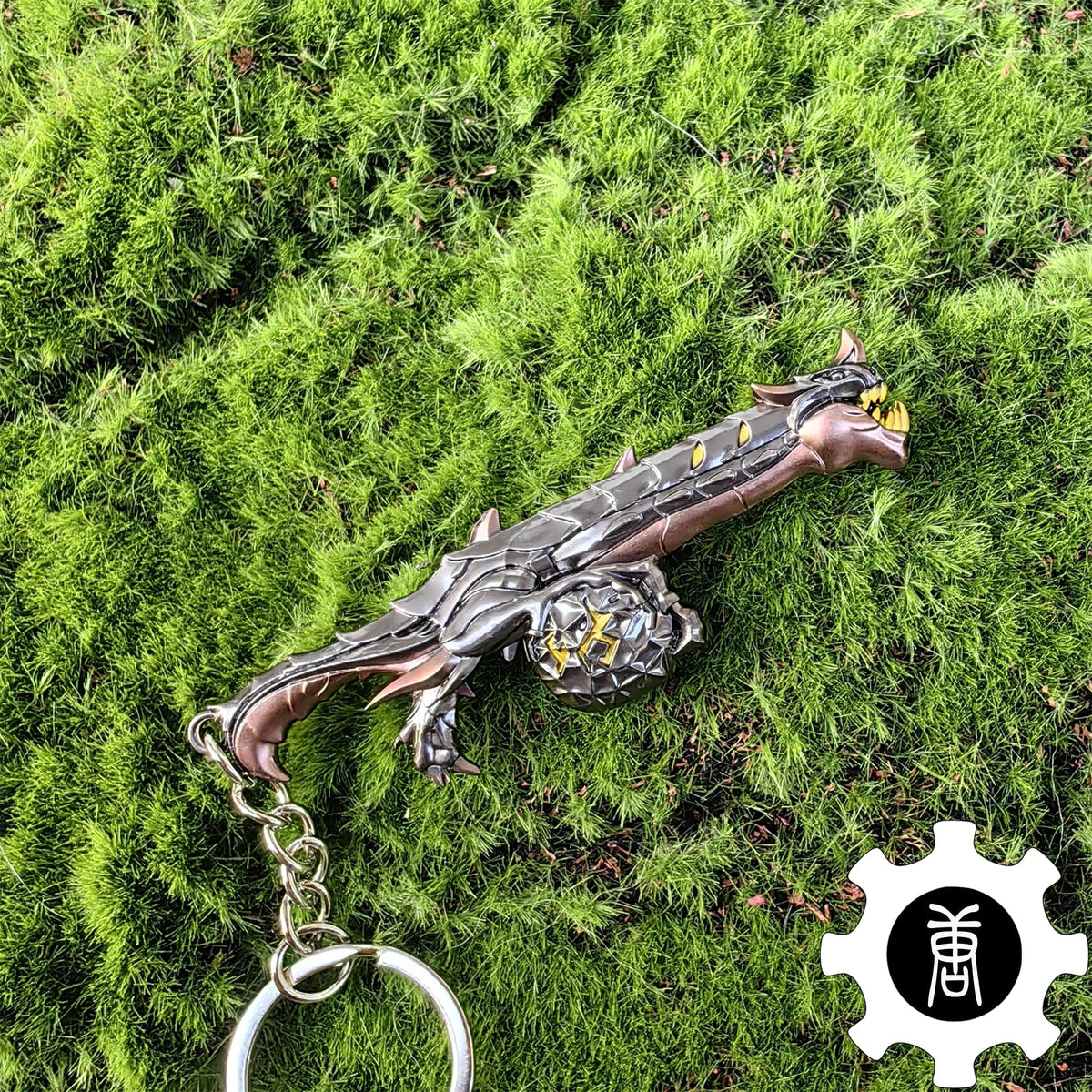Elderflame Judge Skin Gun Keychain Backpack Decor Cool Gift 3 In 1 Pack - Tophatter Daily Deals