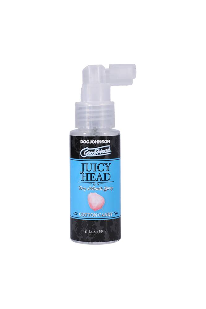 Doc Johnson - GoodHead - Juicy Head Dry Mouth Spray - Cotton Candy - 2 oz Liquid - Tophatter Daily Deals