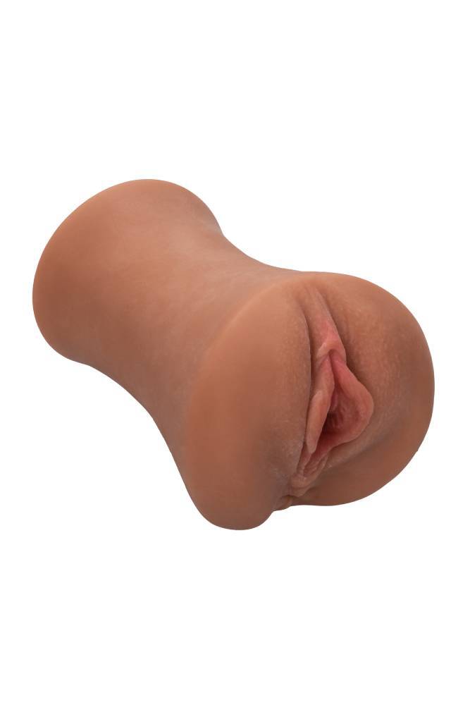 Cal Exotics - Stroke it - Juicy Pussy Stroker - Brown Sex Toy - Tophatter Daily Deals