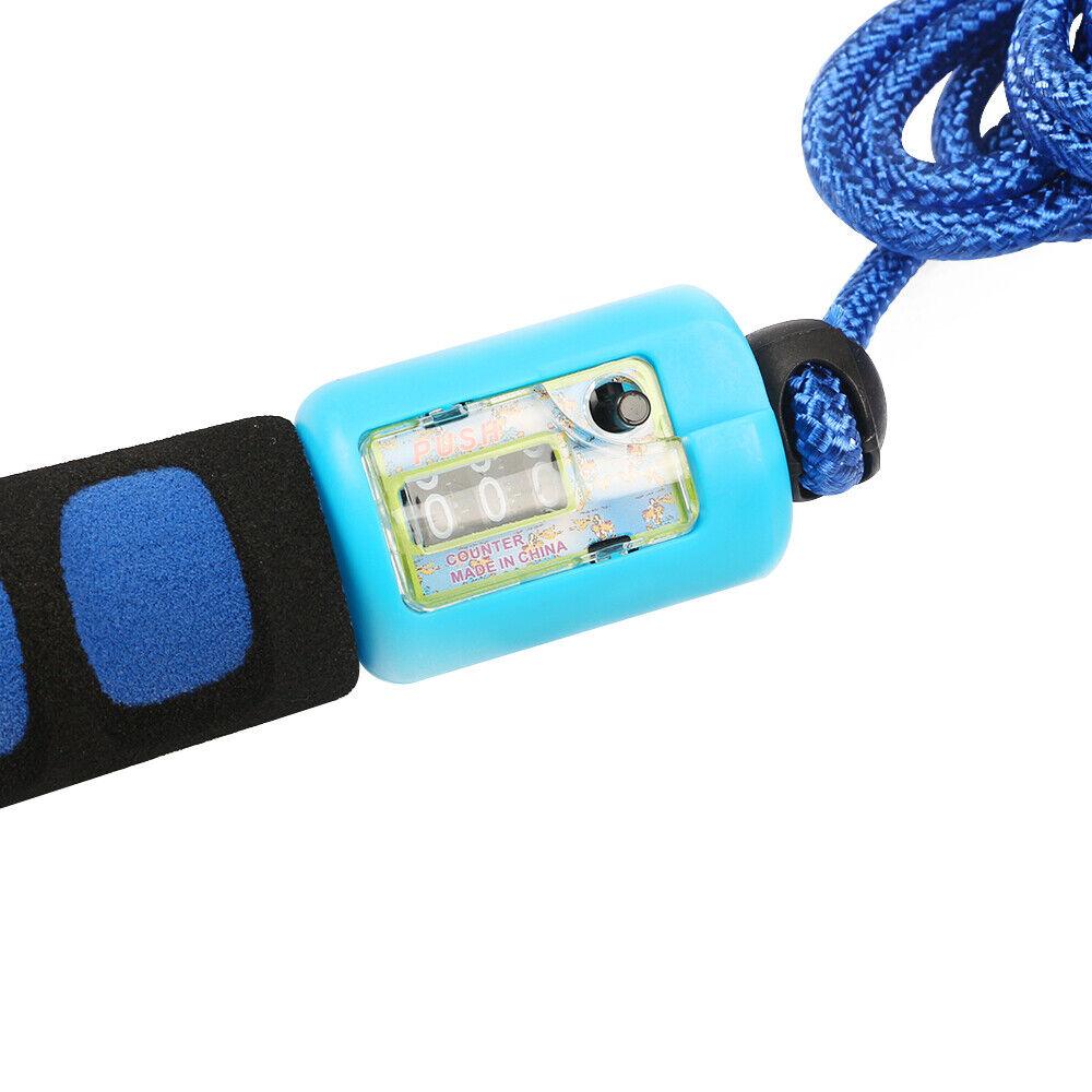 Exercise Skipping Rope - Jump Skipping Rope Plain Fitness Adjustable Kids With Counter Indoor Fitness Exercise & Fitness - Tophatter Daily Deals