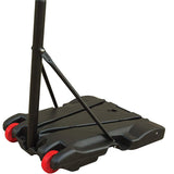 Portable Basketball Stand - Junior Height Adjustable Basketball Hoop, Free Standing Portable Basketball Stand for Kids I Hoop height adjustable 165cm to 205cm Sports - Tophatter Daily Deals