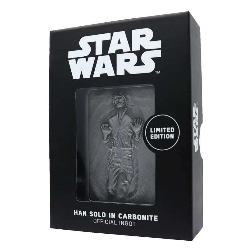 Star Wars - Limited Edition Han Solo in Carbonite Ingot Collectible Ingot - Tophatter Daily Deals