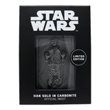 Star Wars - Limited Edition Han Solo in Carbonite Ingot Collectible Ingot - Tophatter Daily Deals