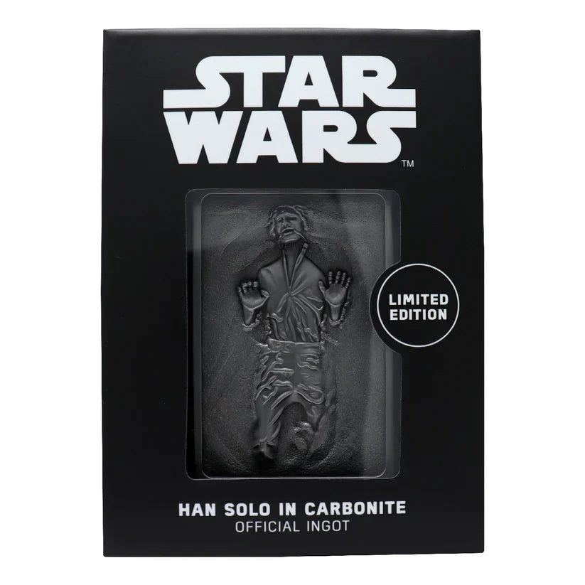 Star Wars - Limited Edition Han Solo in Carbonite Ingot Collectible Ingot - Tophatter Daily Deals
