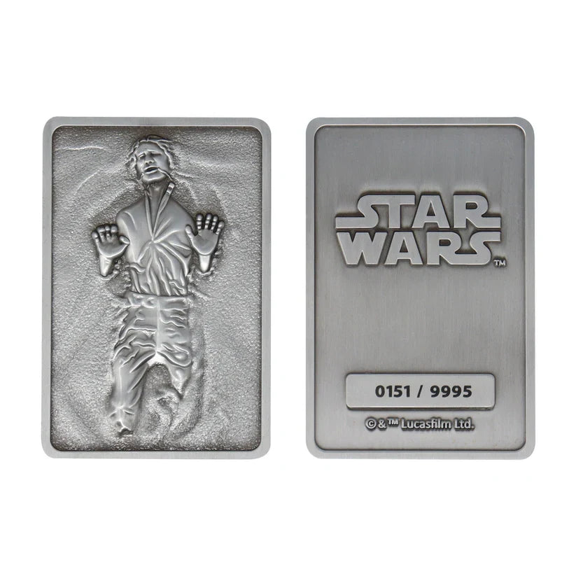 Star Wars - Limited Edition Han Solo in Carbonite Ingot Collectible Ingot - Tophatter Daily Deals