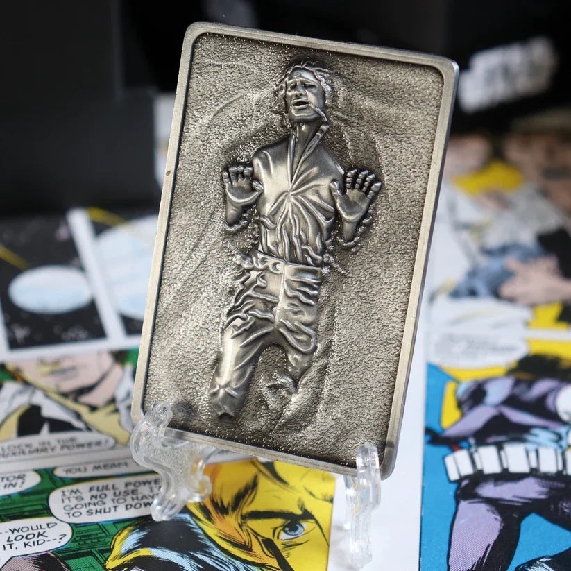 Star Wars - Limited Edition Han Solo in Carbonite Ingot Collectible Ingot - Tophatter Daily Deals