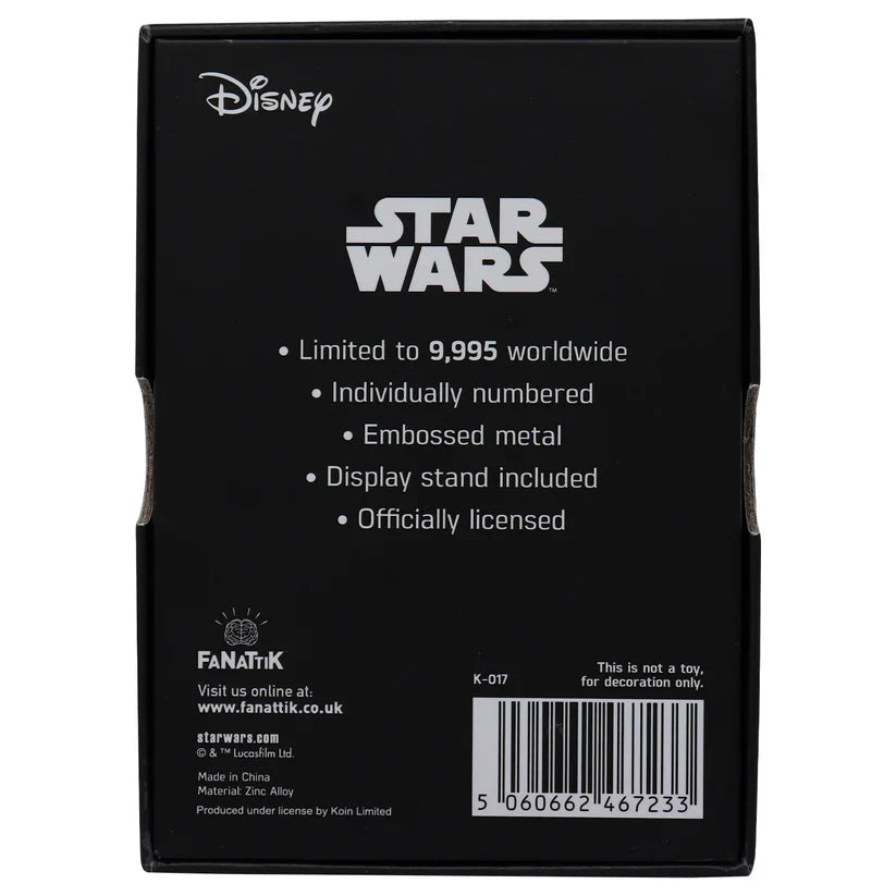 Star Wars Limited Edition Jabba the Hut Ingot Collectible Ingot - Tophatter Daily Deals