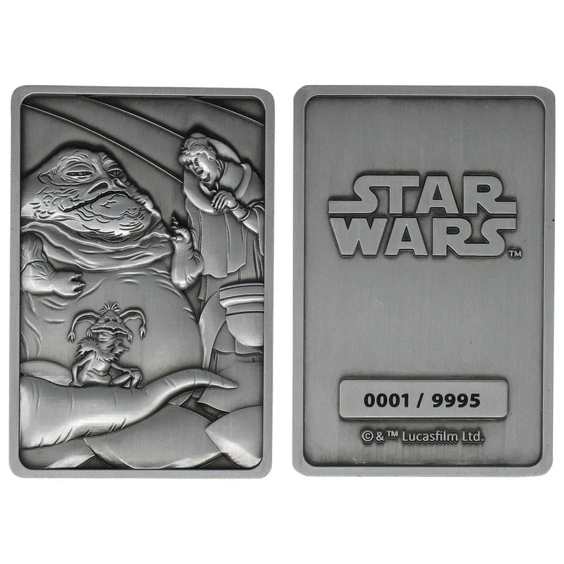 Star Wars Limited Edition Jabba the Hut Ingot Collectible Ingot - Tophatter Daily Deals