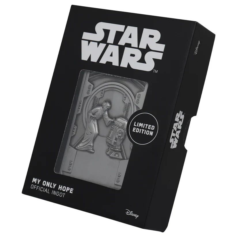 Star Wars - Limited Edition My Only Hope Collectible Ingot Collectible Ingot - Tophatter Daily Deals