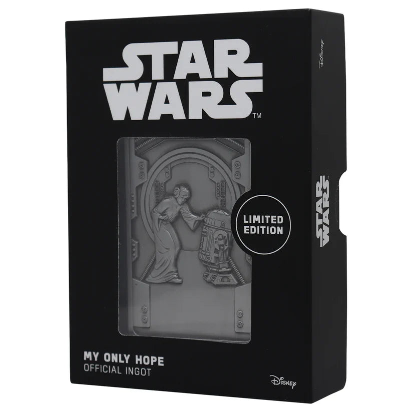 Star Wars - Limited Edition My Only Hope Collectible Ingot Collectible Ingot - Tophatter Daily Deals