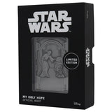 Star Wars - Limited Edition My Only Hope Collectible Ingot Collectible Ingot - Tophatter Daily Deals