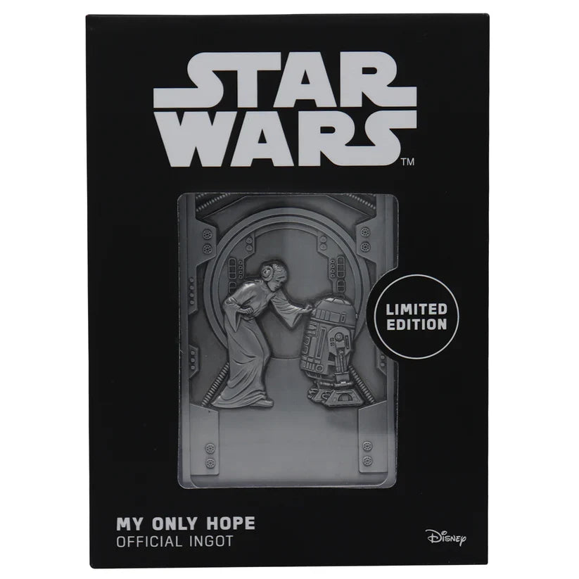 Star Wars - Limited Edition My Only Hope Collectible Ingot Collectible Ingot - Tophatter Daily Deals