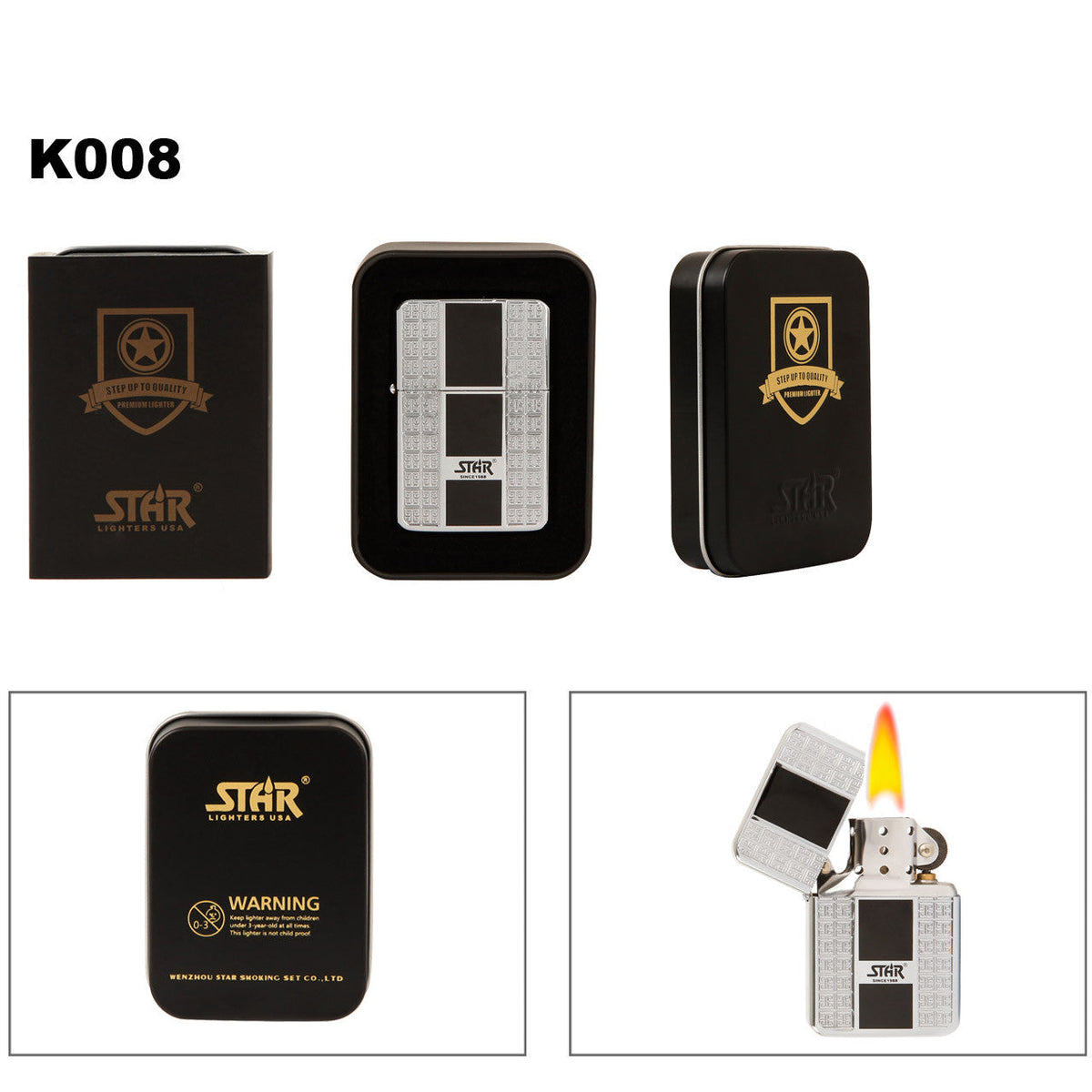 BRASS LIGHTER - Tophatter Daily Deals