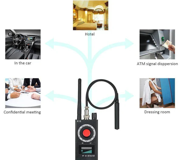 MULTI-FUNCTION ANTI SPY DETECTOR - Tophatter Daily Deals