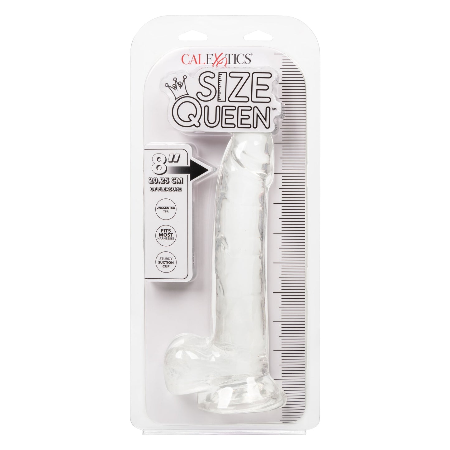 Size Queen 8 Inch Realistic Dong in Ivory > Dildos > Realistic Dildos - Tophatter Daily Deals