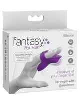 Her Finger Vibe Silicone Clitoral Vibrator Toy > Vibrators > Finger Vibrators - Tophatter Daily Deals