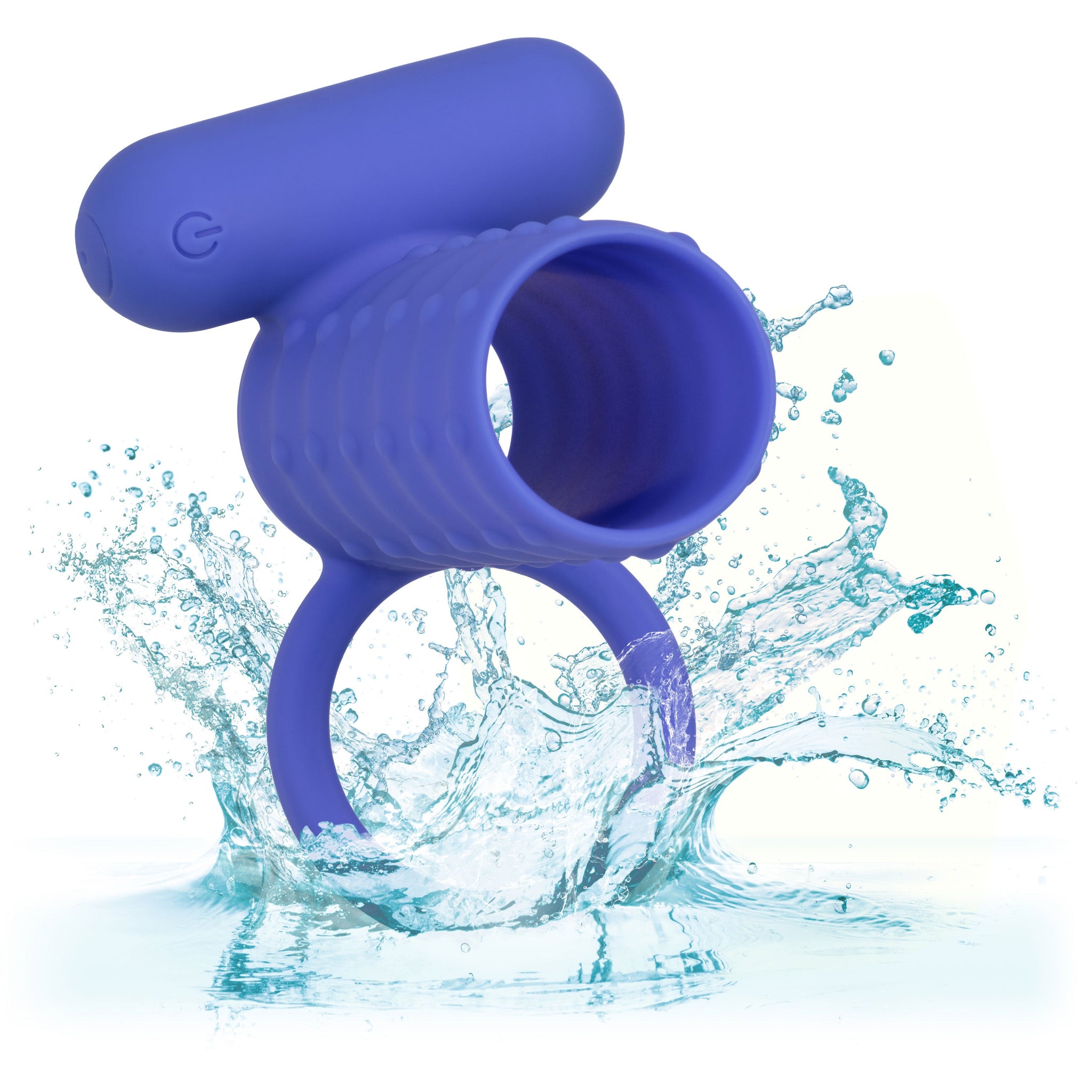 Endless Desires Enhancer – Ribbed Vibrating Cock Sleeve > Sex Toys For Men > Penis Sleeves - Tophatter Daily Deals