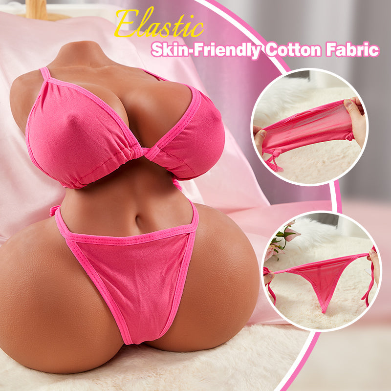 Acmejoy - Elastic Cotton Lingerie for Sex Doll Role Play 3 Colours Available Lube & Essential - Tophatter Daily Deals