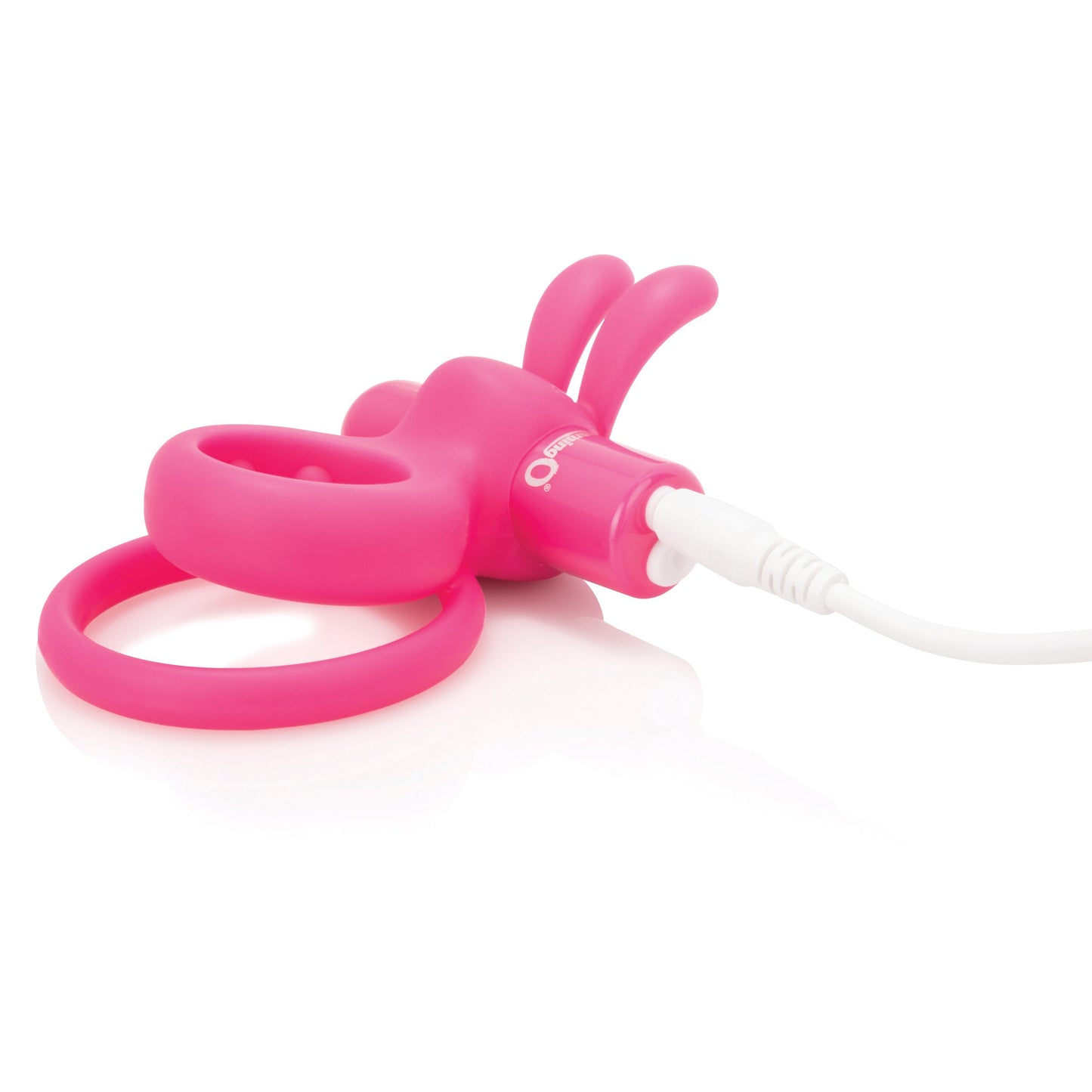Charged Ohare – Rechargeable Double Cock Ring Rabbit Vibrator > Sex Toys > Couples Toys - Tophatter Daily Deals