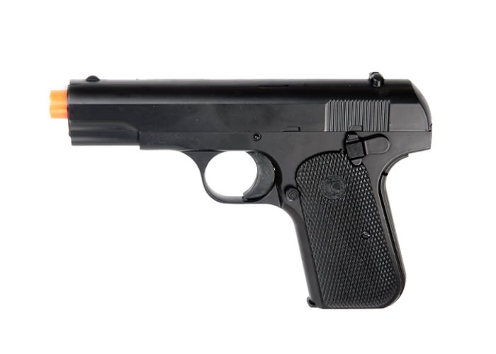 K8 Metal Spring Powered Airsoft Pistol / Side Arm - Tophatter's Guns'N'Weapons Store Collectible Weapons - Tophatter Daily Deals