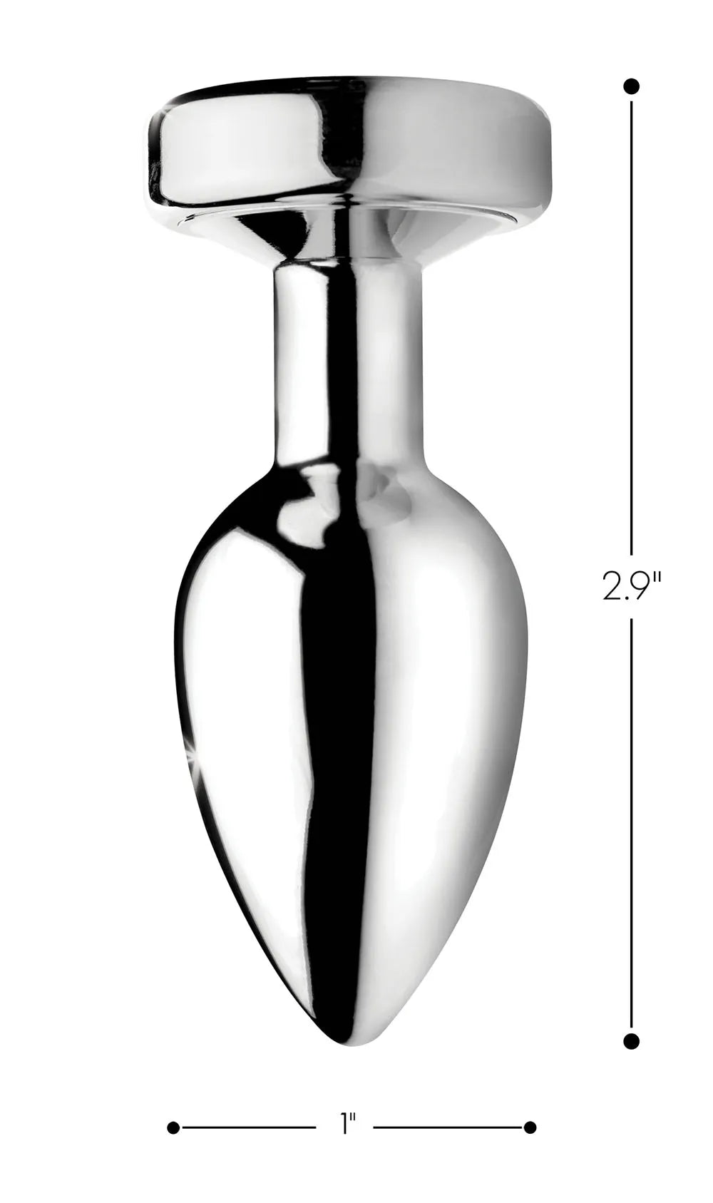 Light Up Small Anal Plug – 2.9 Inch Weighted Anal Plug with LED Lights > Anal Range > Butt Plugs - Tophatter Daily Deals