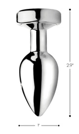 Light Up Small Anal Plug – 2.9 Inch Weighted Anal Plug with LED Lights > Anal Range > Butt Plugs - Tophatter Daily Deals