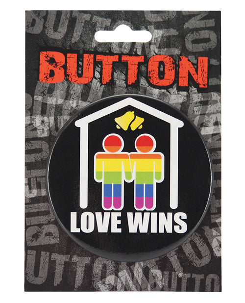 Love Wins Button Gay Male Symbol Party Supplies - Tophatter Daily Deals