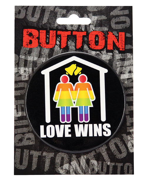 Love Wins Button Lesbian Female Symbol Party Supplies - Tophatter Daily Deals