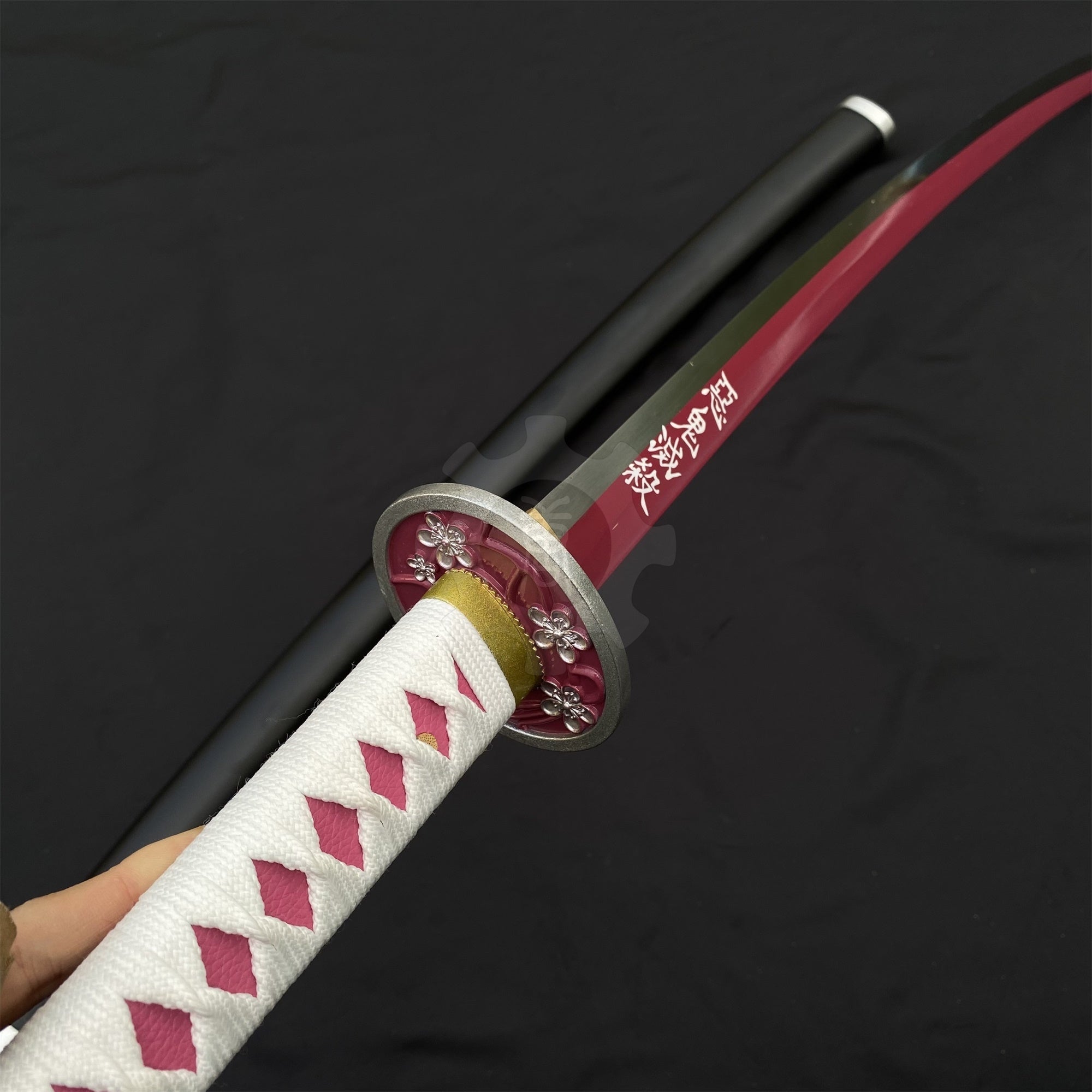 Kanao's Nichirin Sword Samurai Katana-1045 Carbon Steel Version - Tophatter Daily Deals